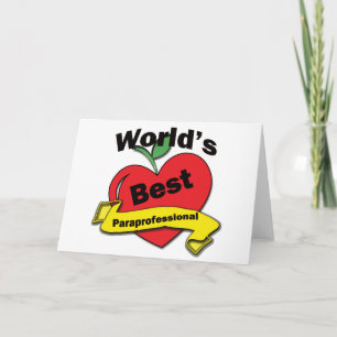 Paraprofessional het Beste van de wereld Kaart