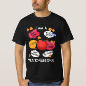 Paraprofessional in het leven veranderen - Para Sq T-shirt (Voorkant)