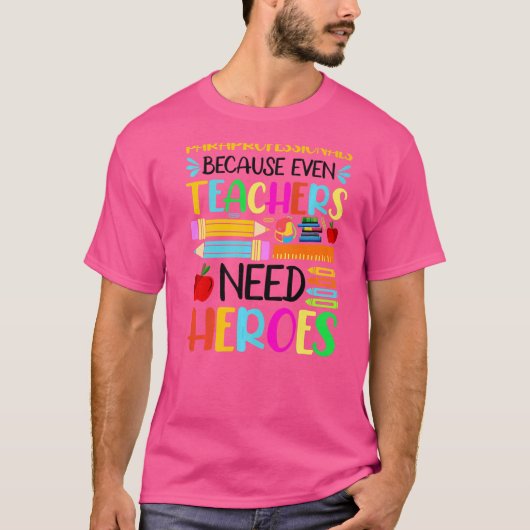 Paraprofessional omdat zelfs leraren hem nodig heb t-shirt (Voorkant)