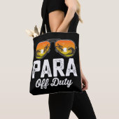 Paraprofessional op de laatste schooldag tote bag (Dichtbij)