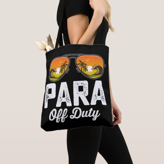 Paraprofessional op de laatste schooldag tote bag (Dichtbij)