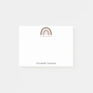 Paraprofessional Para Pro Rainbow Gift Post-it® Notes