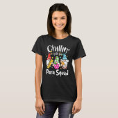 Paraprofessional Para Squad Chillin Gnomes Christm T-shirt (Voorkant volledig)