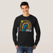 Paraprofessional Para Squad leraar Crew Boho Rain T-shirt (Voorkant volledig)