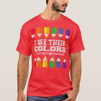 Paraprofessional Para Teacher Parapro Paradocent T-shirt
