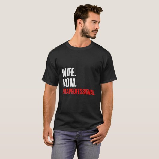 Paraprofessional Paradocent Wife-leraar Appreci T-shirt (Voorkant volledig)