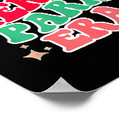 Paraprofessional Shirt, In My Para Era, Christmas  Poster (Hoek)