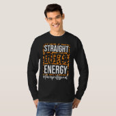 Paraprofessional Straight Outta Energy Para Teache T-shirt (Voorkant volledig)