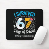 Paraprofessional Survived 67 Days Of School Humor  Muismat (Met muis)