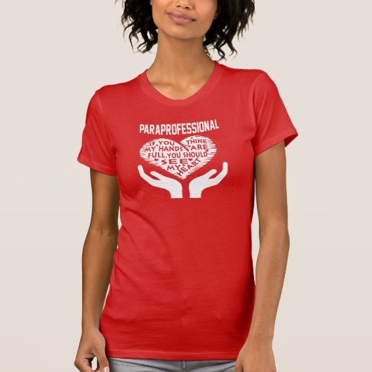 Paraprofessional T-shirt (Voorkant)