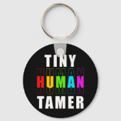 Paraprofessional — Tiny Tamer Teacher Sleutelhanger (Voorkant)