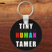 Paraprofessional — Tiny Tamer Teacher Sleutelhanger (Voorkant)