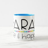 Paraprofessionals zorgen ervoor dat het gebeurt Mo Tweekleurige Koffiemok (Center)