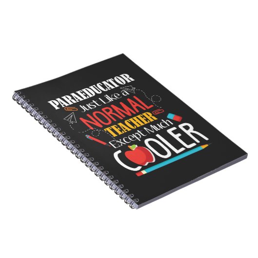 Paraprofessioneel assistent voor het klaslokaal notitieboek (Rechterzijde)