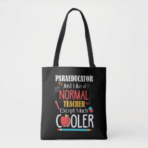 Paraprofessioneel assistent voor het klaslokaal tote bag
