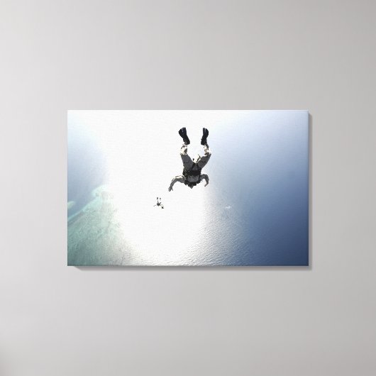 Pararescuemens van de Amerikaanse luchtmacht Canvas Afdruk (Voorkant)