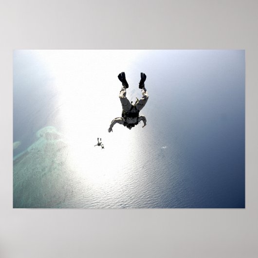 Pararescuemens van de Amerikaanse luchtmacht Poster (Voorkant)