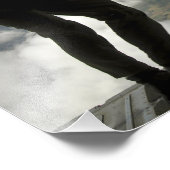 Pararescuemenspringen uit de achterkant van een C- Foto Afdruk (Hoek)