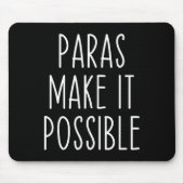 Paras Make It Possible Paraprofessional Teacher Ap Muismat (Voorkant)