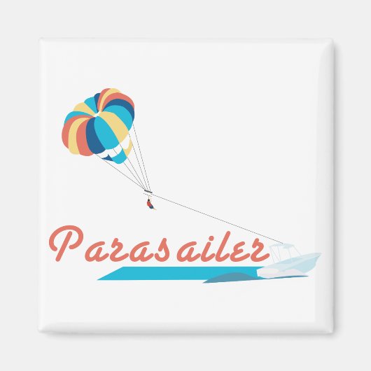 Parasailer Magneet (Voorkant)