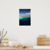 Parasailing boven de prachtige lagune van Bora Poster (Keuken)