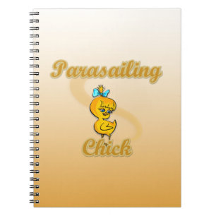 Parasailing Chick Notitieboek