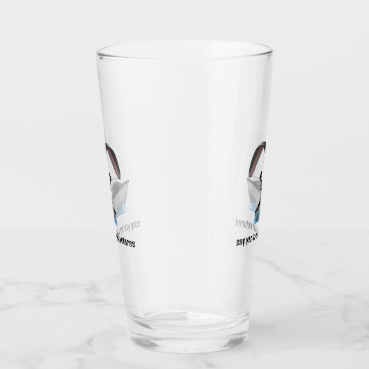 Parasailing Design Drink glas (Rechts)