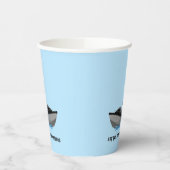 Parasailing Design Paper Cup Papieren Bekers (Links)