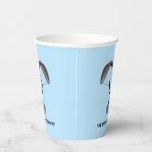 Parasailing Design Paper Cup Papieren Bekers (Rechts)
