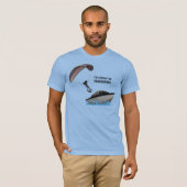 Parasailing Design T-shirt T-shirt T-shirt (Voorkant volledig)