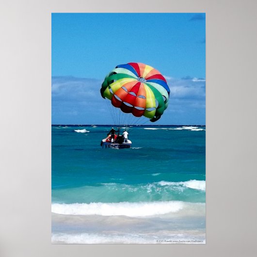 Parasailing Joy Poster (Voorkant)