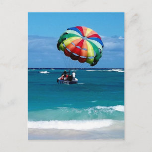 Parasailing Love Briefkaart
