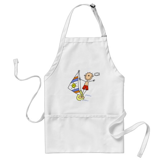 Parasailing Stokfiguur Standaard Schort (Voorkant)