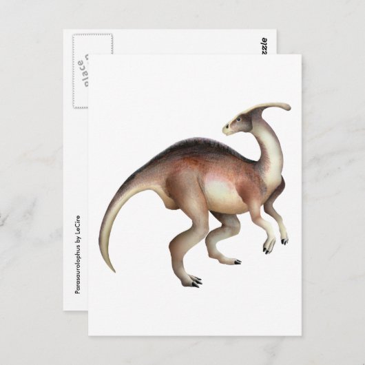 Parasaurolophus Briefkaart (Voorkant / Achterkant)