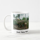 Parasaurolophus Dinosaur Persoonlijk Mug Koffiemok (Links)