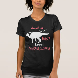 Parasaurolophus Girl Gift T-shirt