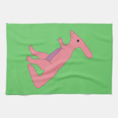 Parasaurolophus-handdoek Theedoek (Horizontaal)
