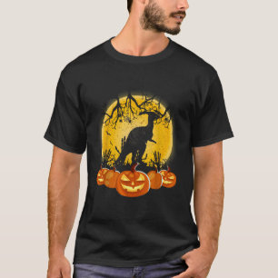 Parasaurolophus Pumpkin Halloween T-shirt