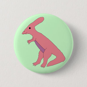 Parasaurolophus Ronde Button 5,7 Cm