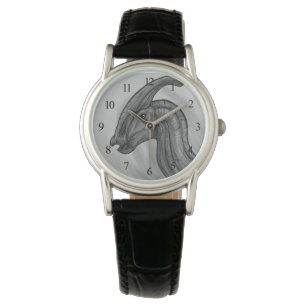 Parasaurolophus Sketch Horloge