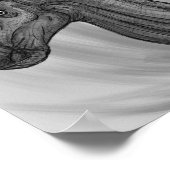 Parasaurolophus Sketch Poster (Hoek)