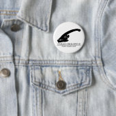 Parasaurolophus Skull Ronde Button 5,7 Cm (In situ)