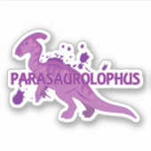 Parasaurolophus Sticker (Voorkant)