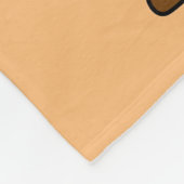 Parasaurolophus verkleed als Indiana Jones. Fleece Deken (Hoek)