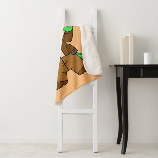 Parasaurolophus verkleed als Indiana Jones. Sherpa Deken (In situ)