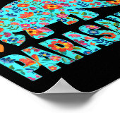 Parasaurus Paraprofessional Paraeducator Dinosaur Poster (Hoek)