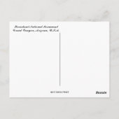 Parashant National Monument Grand Canyon Arizona Briefkaart (Achterkant)