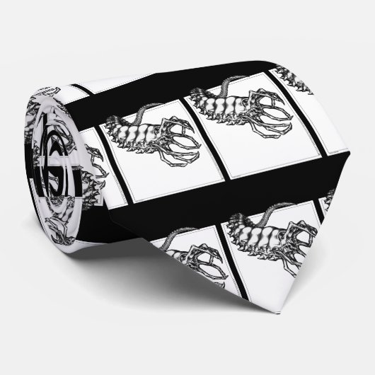 parasiet stropdas (Opgerold)