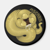 PARASIETEN: Ascaris Magneet (Voorkant)