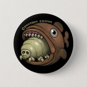 PARASIETEN: Cymothoa exigua Ronde Button 5,7 Cm